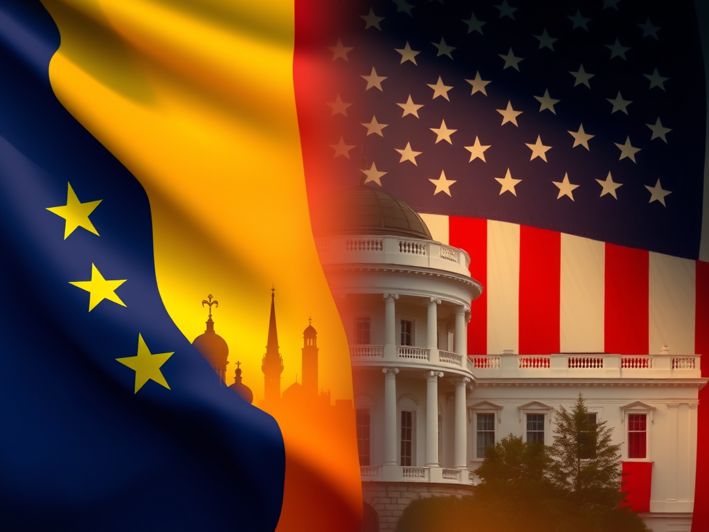 Între UE și SUA, România ar trebui să fie de partea Europei, cred aproape jumătate dintre români