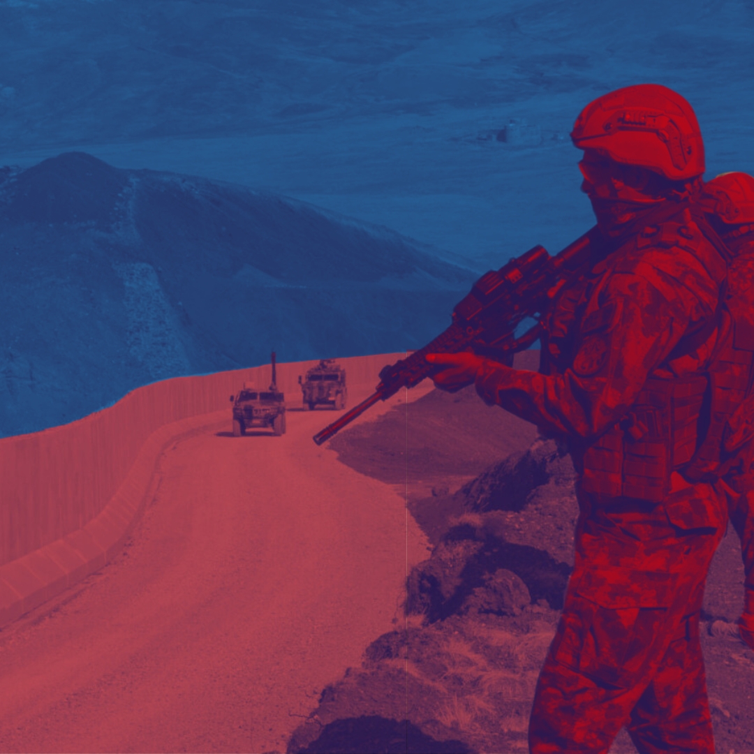 Turcia construiește un zid pe granița cu Grecia